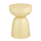 Elliott Beige side table by Mica Decorations