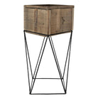 Plant holder 28x28x50 cm by Clayre & Eef.