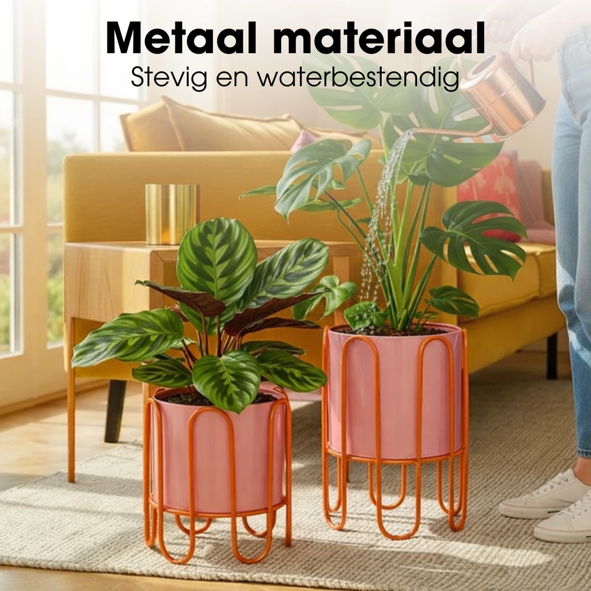 Flowerpot inside Dione Pink by Mica Decorations