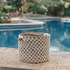 Storage Basket PURA | Plant Basket | Laundry Basket (white) made from Banana Fibre (3 sizes) by Soeji