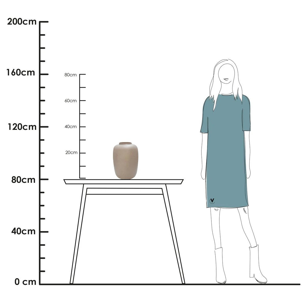 Vaas - Artic matte ivory by Vase The World