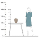 Vaas - Artic matte ivory by Vase The World