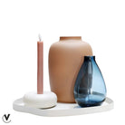 Vase - Rupel Blue (set of 6 pieces) by Vase The World
