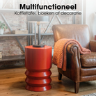 Side table Mart Red by Mica Decorations