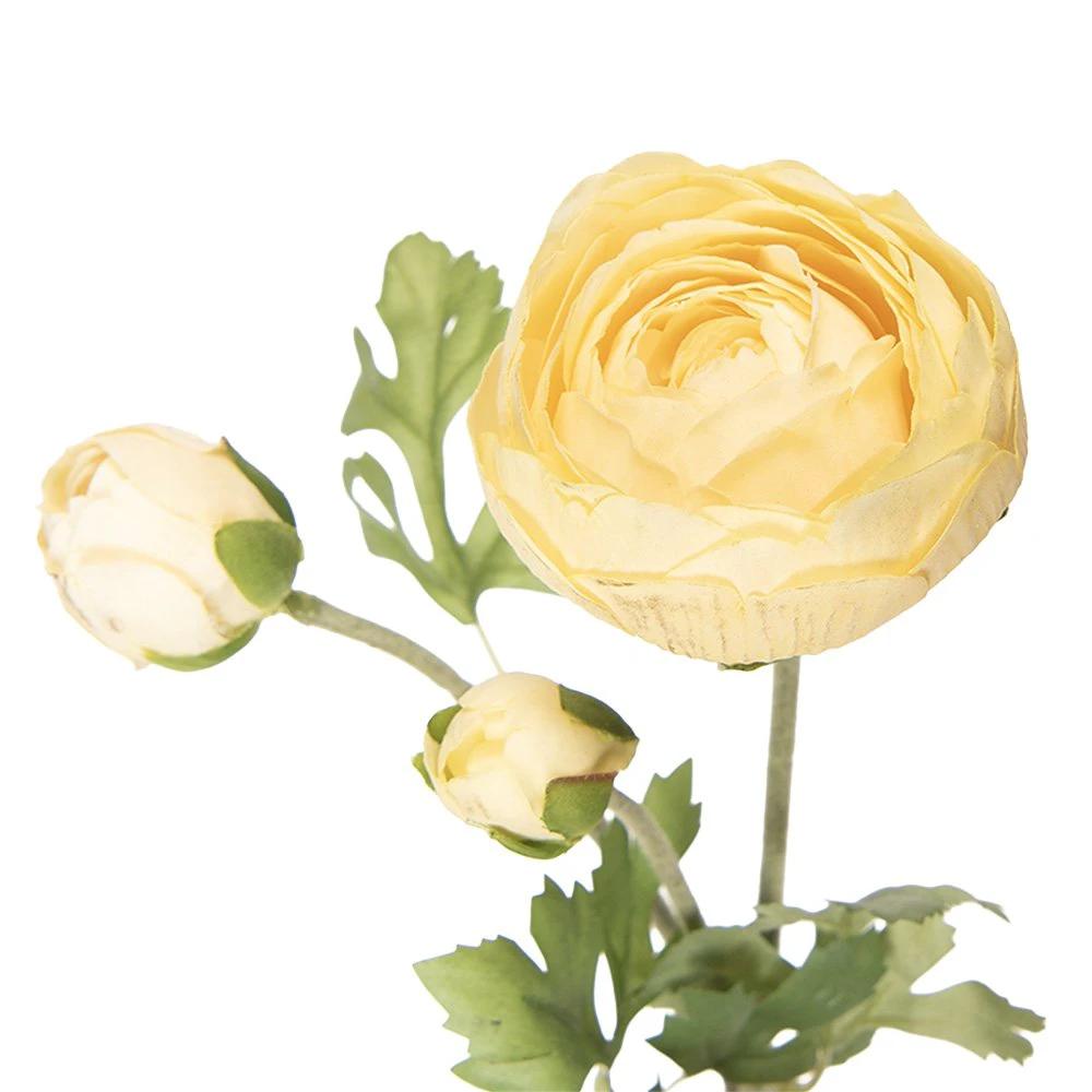 Artificial flower 52 cm Yellow Plastic by Clayre & Eef.