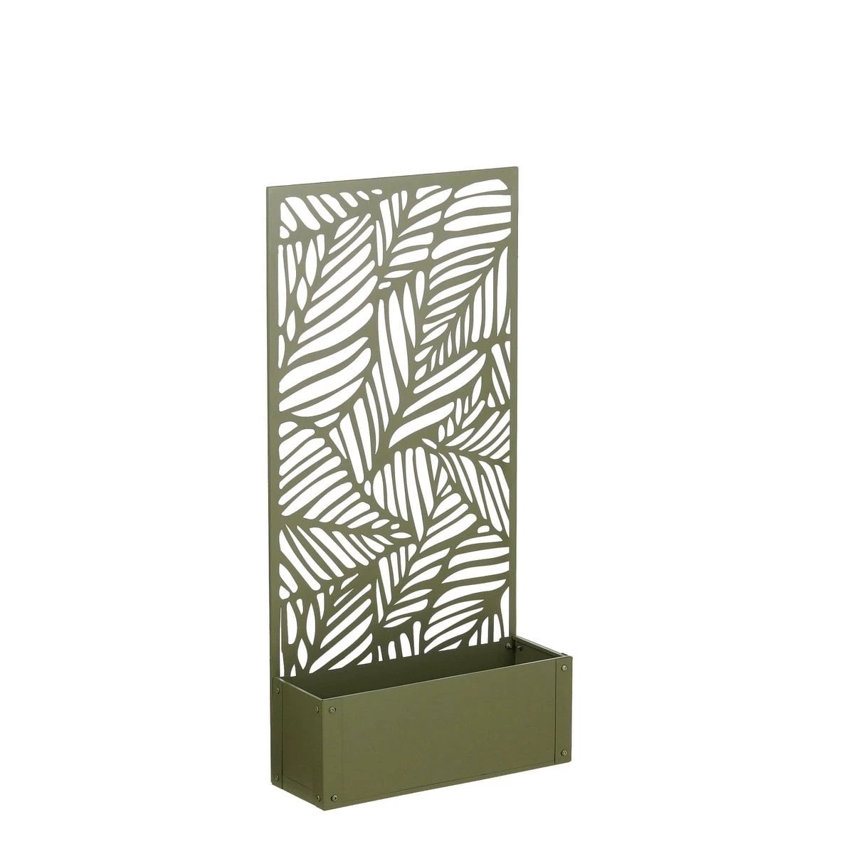 Plant stand outside Sapri Green by Mica Decorations
