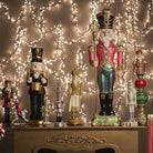 Decoration nutcracker on rocking horse 15x5x18 cm by Clayre & Eef.