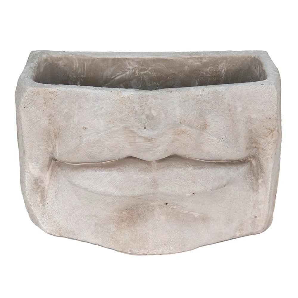 Bloempot 21x13x14 cm by Clayre & Eef.