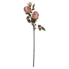 Künstliche Blume Rose 70 cm Rosa Kunststoff von Clayre & Eef.
