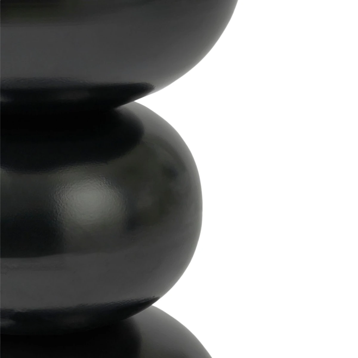 Side table Luna Black by Mica Decorations
