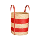 Plantenmand set Rood by Mica Decorations