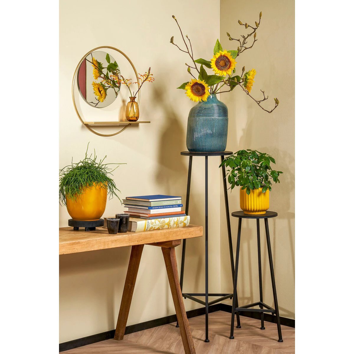Plant table Adine Black by Mica Decorations