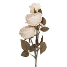Kunstblume 70 cm, weißer Kunststoff von Clayre & Eef.