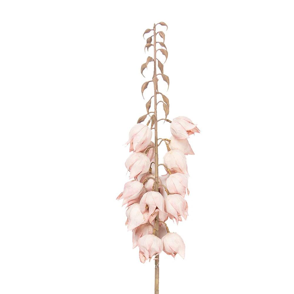 Artificial flower 100 cm pink plastic by Clayre & Eef.