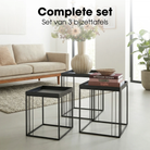 Side table Beth Black by Mica Decorations