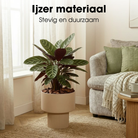 Flowerpot inside Lux Light brown by Mica Decorations