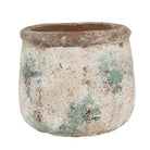 Blumentopf Ø 16x13 cm Beige Terrakotta von Clayre & Eef.
