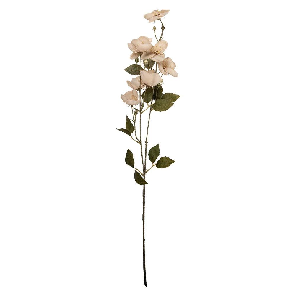 Kunstblume 80 cm aus weißem Kunststoff von Clayre & Eef.