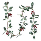 Garland holly 170 cm Green Plastic by Clayre & Eef.