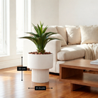 Flowerpot inside Lux Off-white by Mica Decorations