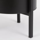 Jessy Flowerpot on Stand - Set of 3 - H35 x Ø27 cm - Metal - Black by Mica Decorations