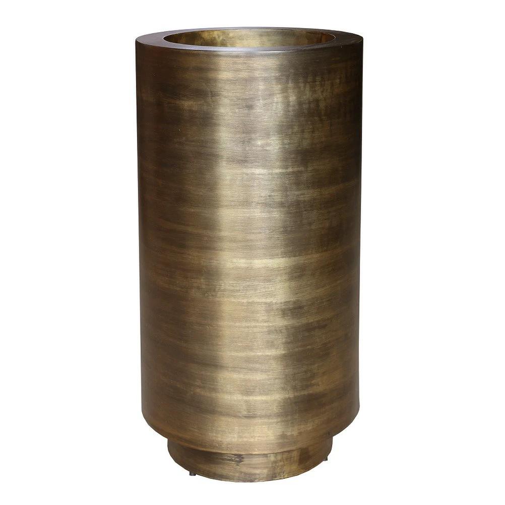 Plant pot - Potosi aged brass *Expected end of Feb by Vase The World