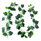 Kunstplant 20x10x220 cm Groen Kunststof by Clayre & Eef.