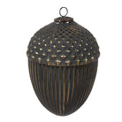 Christmas bauble Ø 18x27 cm by Clayre & Eef.