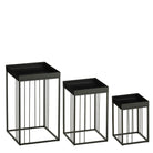 Side table Beth Black by Mica Decorations