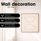 Wall decoration Beige by Mica Decorations