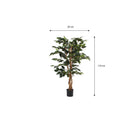 Artificial plant Ficus Green by Mica Decorations