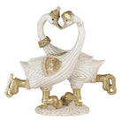 Image swan 18x8x17 cm white gold -colored plastic home accessories by Clayre & Eef.