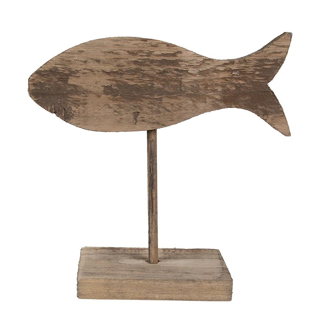 Decoration fish 20x8x20 cm by Clayre & Eef.