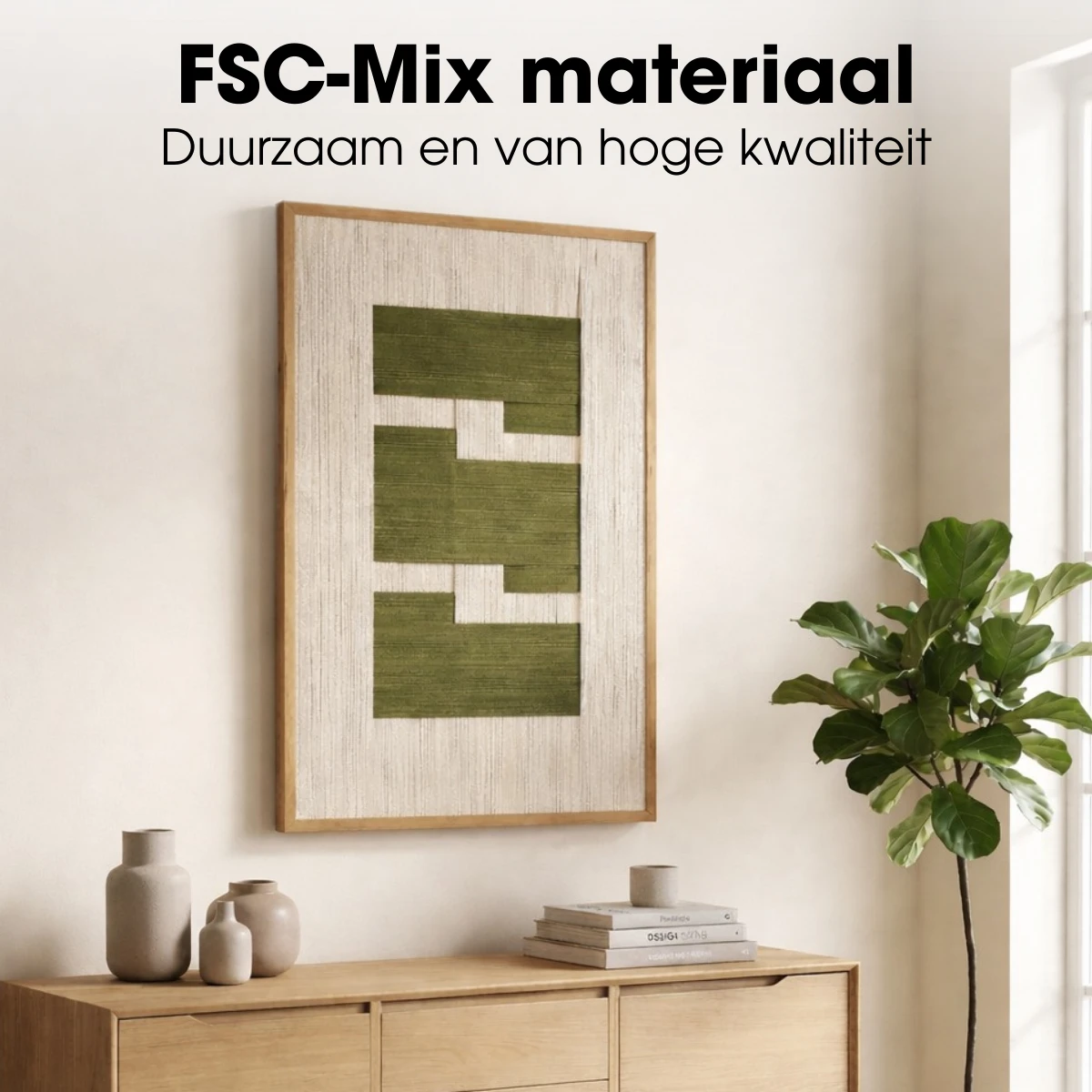 Wall decoration Green by Mica Decorations