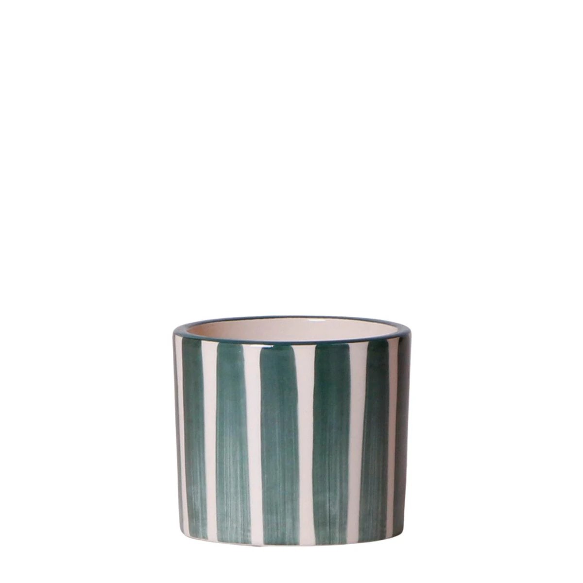 Kolibri Home | Painted stripe - Green - Ø6cm by Kolibri Company