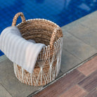 Boho Laundry Basket | Plant Basket | Storage Basket MANDURO made of Banana Fibre (3 sizes) by Soeji
