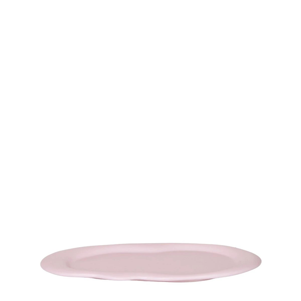 Kolibri Home | Cloud plate - Ovale dienblad Ø30cm - Pink by Kolibri Company