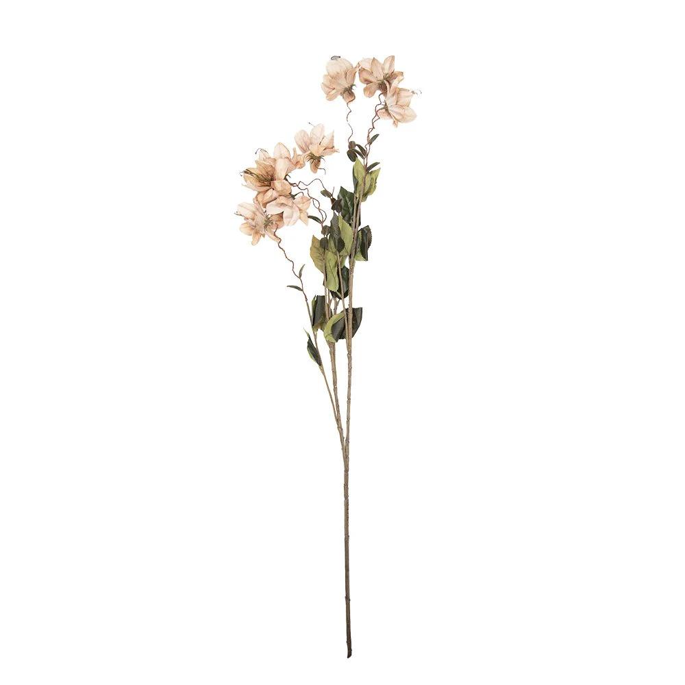 Artificial flower 120 cm Beige Plastic by Clayre & Eef.
