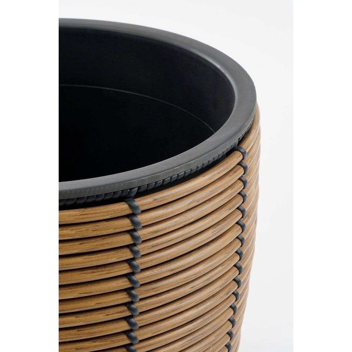 Flowerpot outside Durban Brown by Mica Decorations