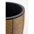 Flowerpot outside Durban Brown by Mica Decorations