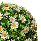 Boxwood ball Ø 30 cm White Green Plastic by Clayre & Eef.