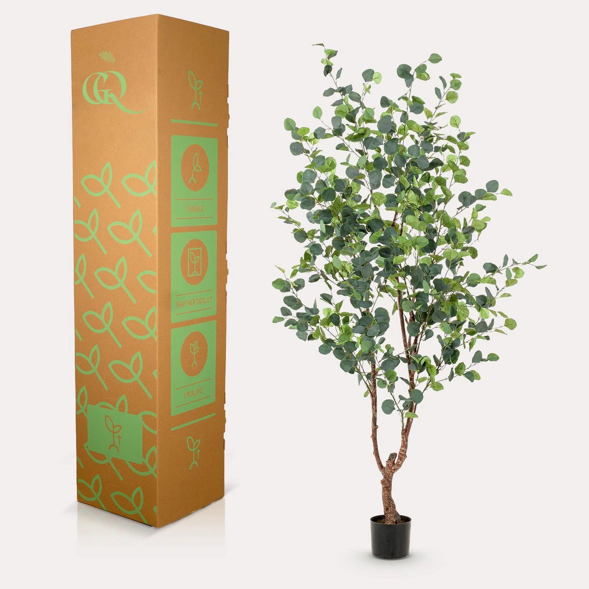 Artificial plant - Eucalyptus - Blue Gum Tree - 180 cm by Green boutiQ