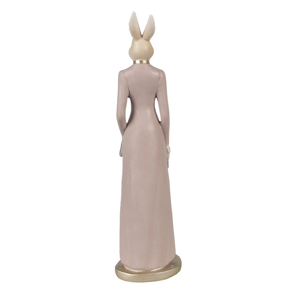 Decoration rabbit 8x7x28 cm by Clayre & Eef.