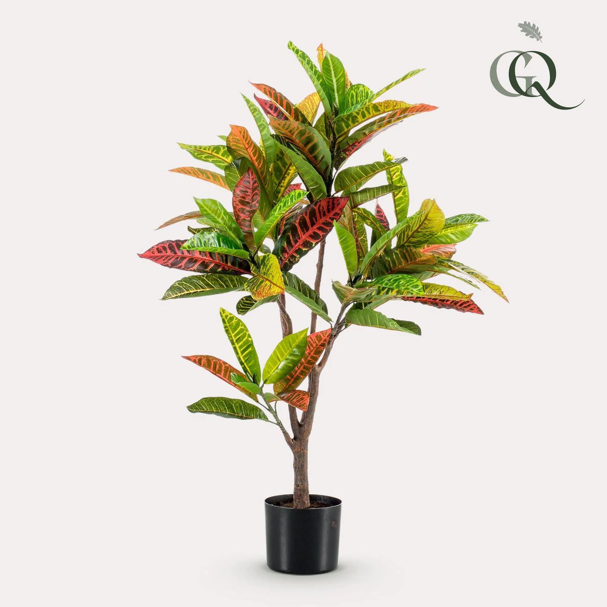 Artificial plant - Croton Codiaeum - Wonderbush - 95 cm by Green boutiQ