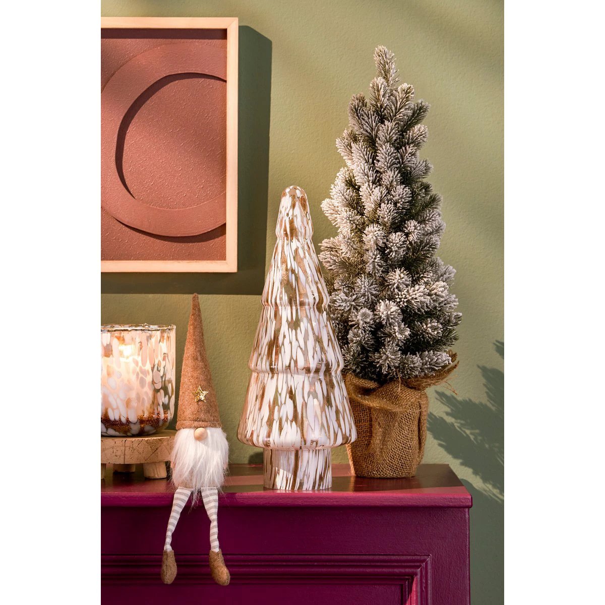 Decorative Christmas tree Green by House of Seasons