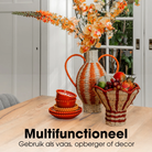 Storage basket Light brown by Mica Decorations