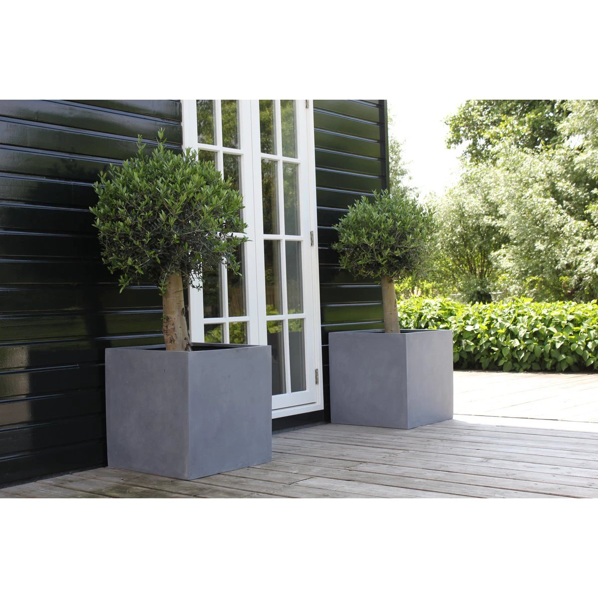 Planter - El Salvador Gray by Vase The World