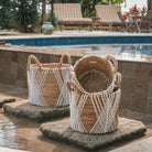 Storage Basket | Plant Basket | Laundry Basket LAWU made from Banana Fibre (3 sizes) by Soeji