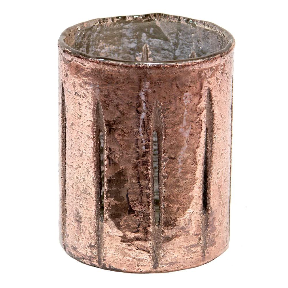 Tealight holder Ø 9x11 cm by Clayre & Eef.