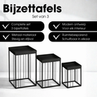 Side table Beth Black by Mica Decorations
